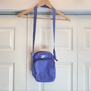 Nike lavender crossbody bag purse